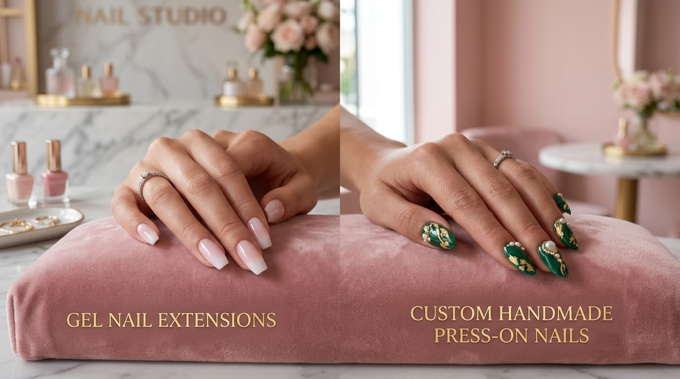 Nail Extension vs. Press-On Nails: Mana yang Tepat untuk Kuku Anda?